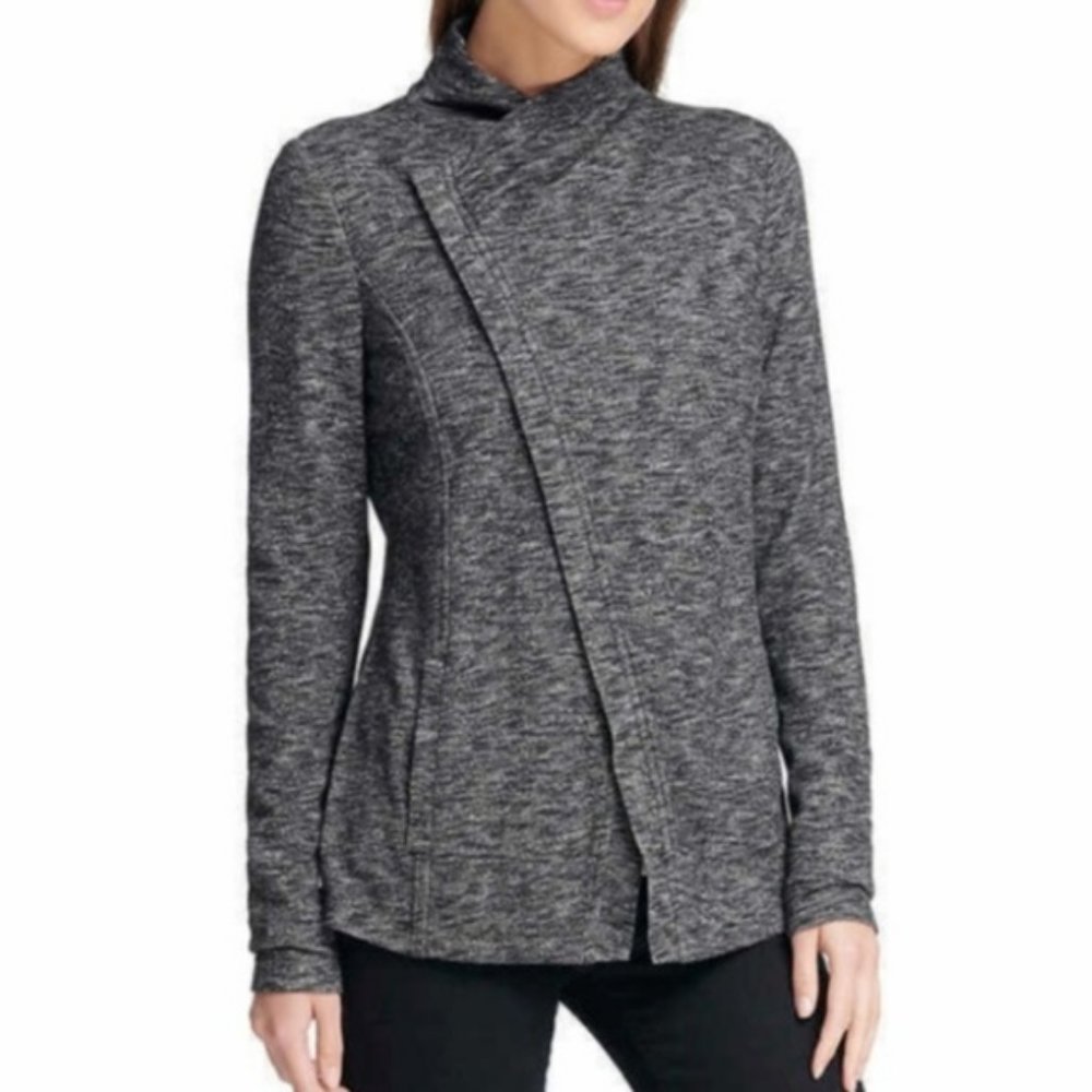 G.H. Bass & Co. Asymmetrical Zip Cardigan
